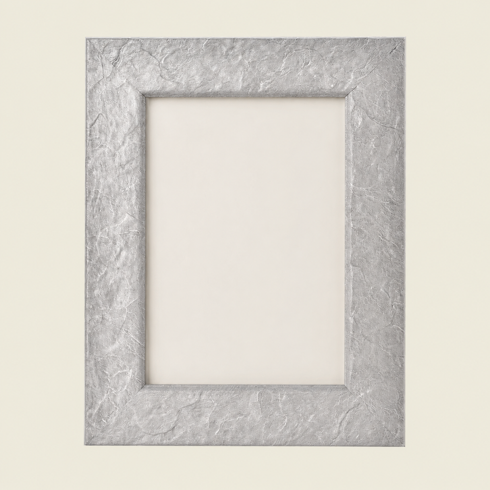 Grey Resin Photo Frame, 5 × 7"