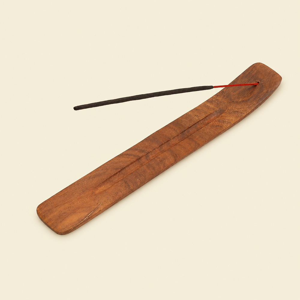 Plain Wooden Incense Stick Holder